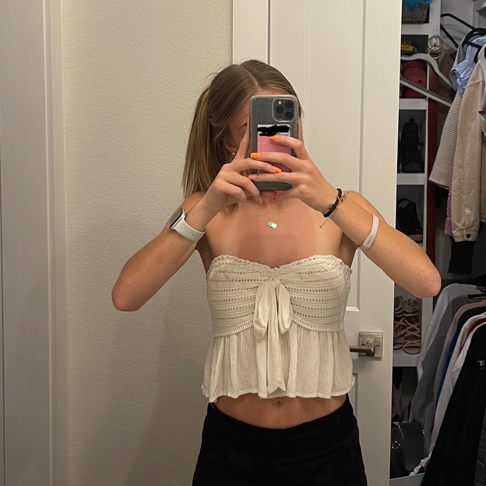 White Going Out Top